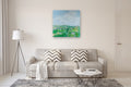 Original art for sale at UGallery.com | Irish Village II by Pat Forbes | $1,800 | acrylic painting | 36' h x 36' w | thumbnail 5