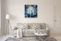 Original art for sale at UGallery.com | Midnight Garden ll by DL Watson | $3,075 | acrylic painting | 36' h x 36' w | thumbnail 5