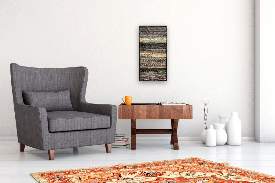 Linear Fusion by Terri Bell |  In Room View of Artwork 