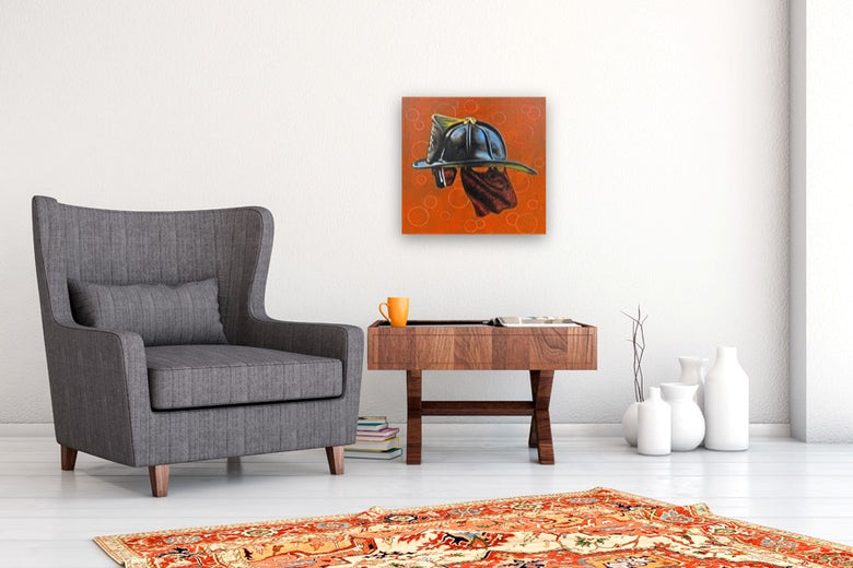 Hotshot by Duane Brown |  In Room View of Artwork 