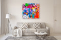 Original art for sale at UGallery.com | Exuberjoy by Allen Wittert | $4,800 | acrylic painting | 44' h x 48' w | thumbnail 5