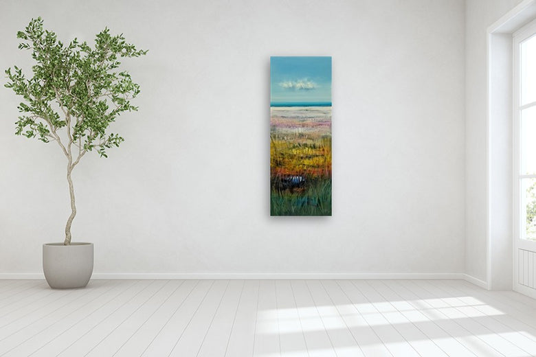 Complete Beach by George Peebles |  In Room View of Artwork 