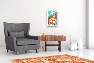 Flying by Javier Ortas |  In Room View of Artwork 