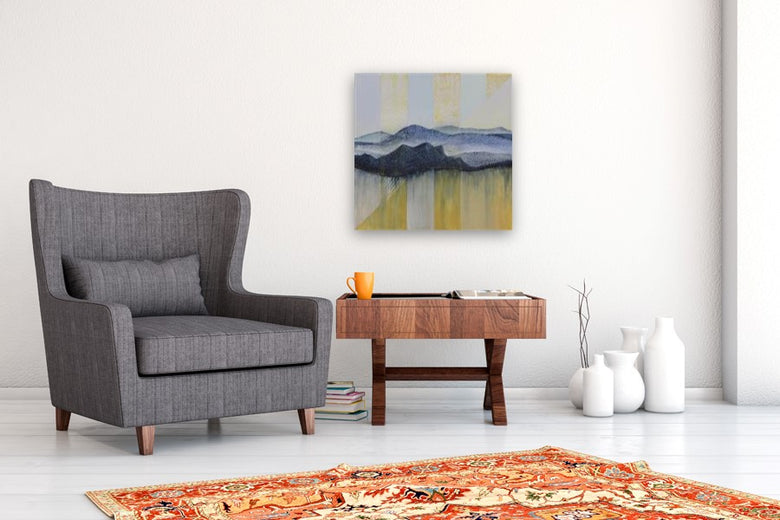 Ray of Hope by Brit J Oie |  In Room View of Artwork 