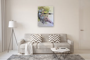 Summer Bonnet by Mary Pratt |  In Room View of Artwork 