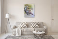 Original art for sale at UGallery.com | Summer Bonnet by Mary Pratt | $1,800 | oil painting | 40' h x 30' w | thumbnail 5