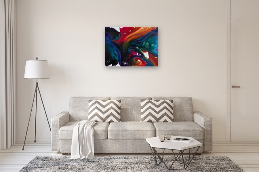 Whirlwind Romance by Krispen Spencer |  In Room View of Artwork 