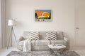 Original art for sale at UGallery.com | Wild by Deborah Eyde | $2,600 | encaustic artwork | 24' h x 36' w | thumbnail 5