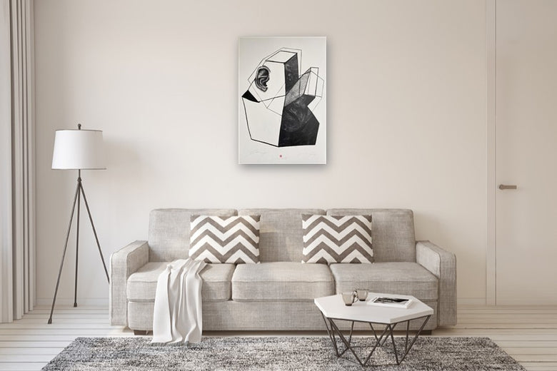 It’s Good That You’re Here I by Natalia Pawlus |  In Room View of Artwork 