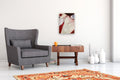 Original art for sale at UGallery.com | The Perfect Shade by Nava Lundy | $875 | acrylic painting | 20' h x 16' w | thumbnail 5