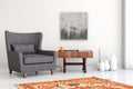 Original art for sale at UGallery.com | Cascade White-Gray by Jenn Williamson | $800 | mixed media artwork | 24' h x 24' w | thumbnail 5