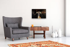 Original art for sale at UGallery.com | Divers by Keith Thomson | $2,300 | oil painting | 16' h x 24' w | thumbnail 5