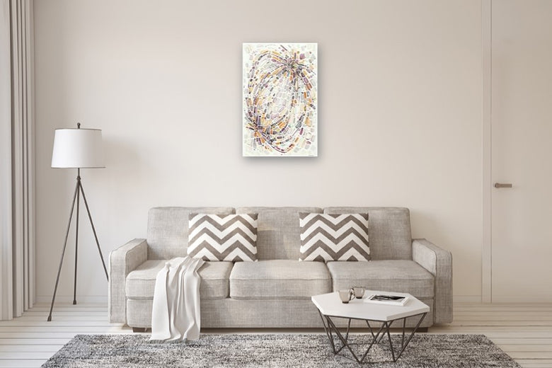 Tell Me More by Marie-Eve Champagne |  In Room View of Artwork 