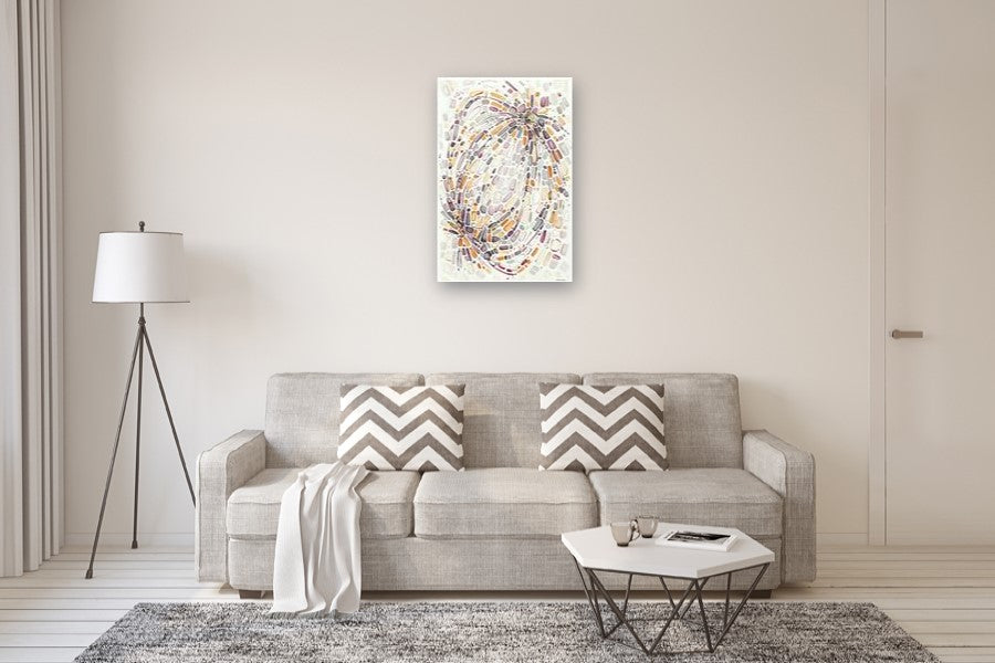 Tell Me More by Marie-Eve Champagne |  In Room View of Artwork 