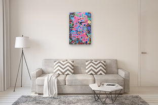 Woman in Black by Nathalie Gribinski |  In Room View of Artwork 