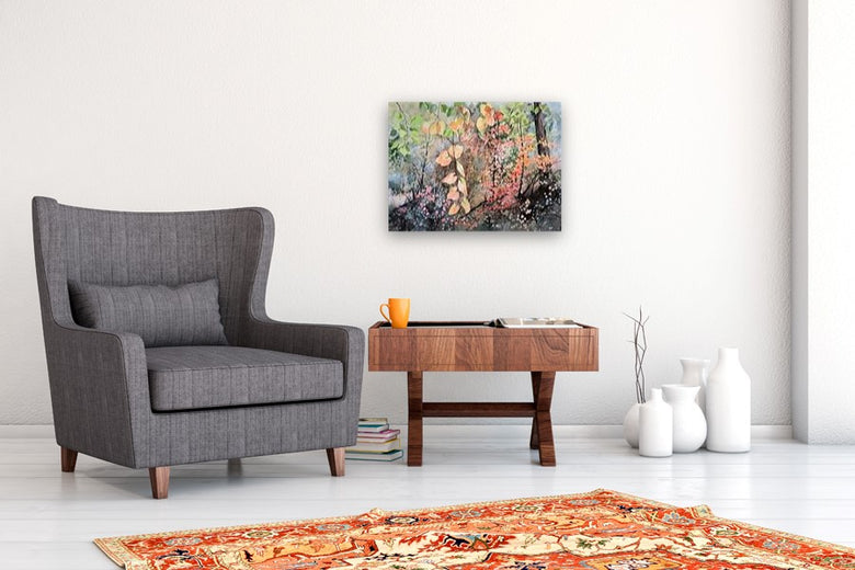 October Afternoon Sparkle by Catherine McCargar |  In Room View of Artwork 
