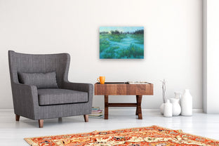 Water World High Noon by Suzanne Massion |  In Room View of Artwork 