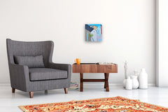 Original art for sale at UGallery.com | Optimist by Benjamin Xu | $675 | oil painting | 12' h x 12' w | thumbnail 5