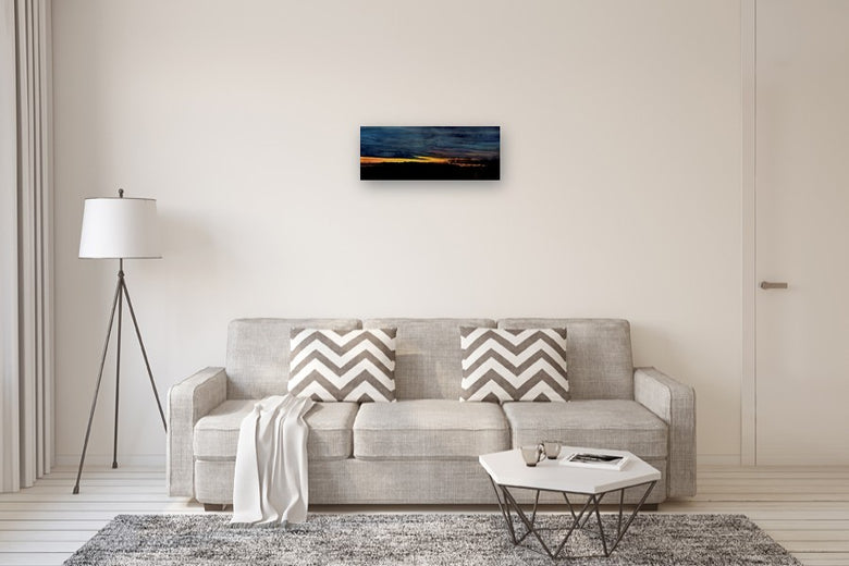 Edge of Night by Vic Roschkov |  In Room View of Artwork 