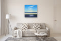 Original art for sale at UGallery.com | Ocean View by George Peebles | $1,475 | oil painting | 36' h x 36' w | thumbnail 5