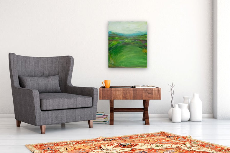 Summer After Winter by Kajal Zaveri |  In Room View of Artwork 