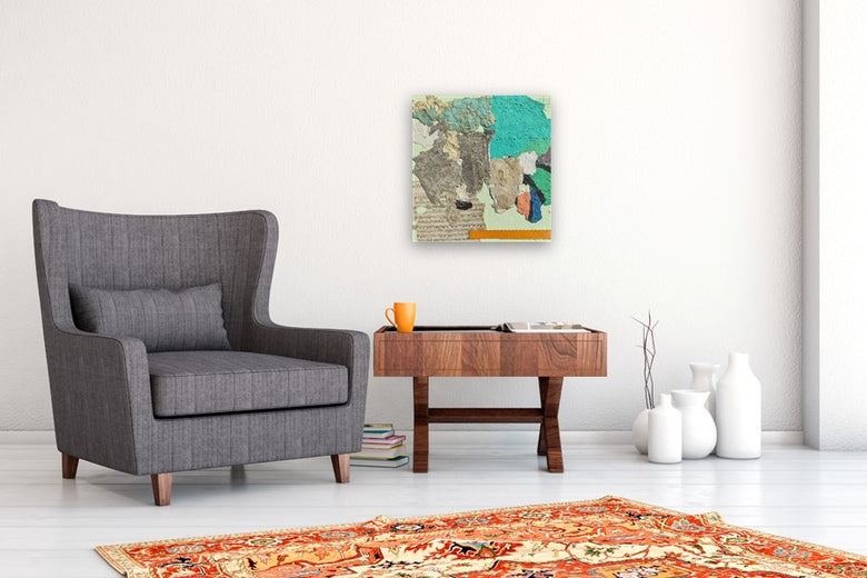 Conversation 3 by Joey Korom |  In Room View of Artwork 