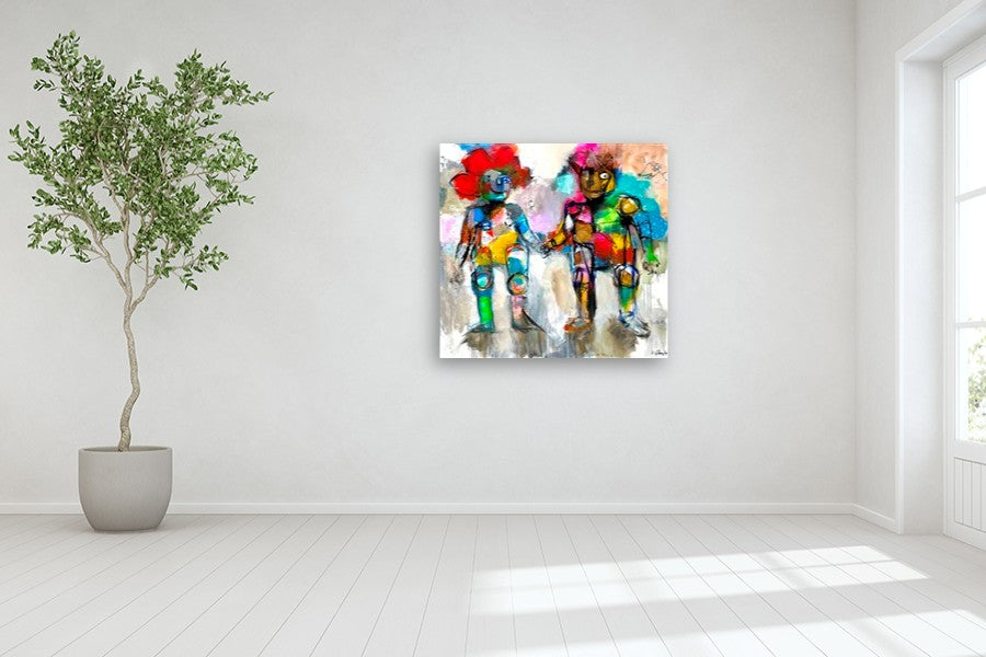 Good Things Ahead by Allen Wittert |  In Room View of Artwork 