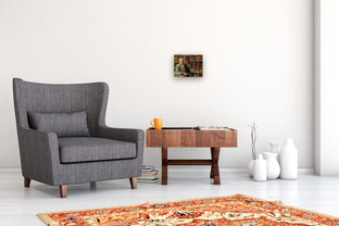 The Book Dealer by Onelio Marrero |  In Room View of Artwork 