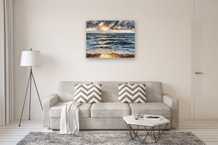 Evolving Tide by Tiffany Blaise |  In Room View of Artwork 