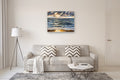 Original art for sale at UGallery.com | Evolving Tide by Tiffany Blaise | $2,425 | mixed media artwork | 30' h x 40' w | thumbnail 5
