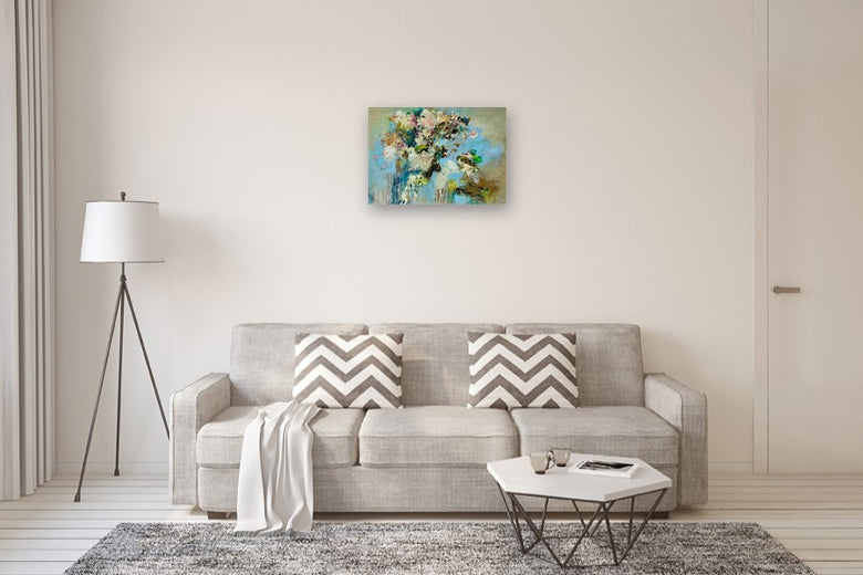 Savage Garden ll by DL Watson |  In Room View of Artwork 