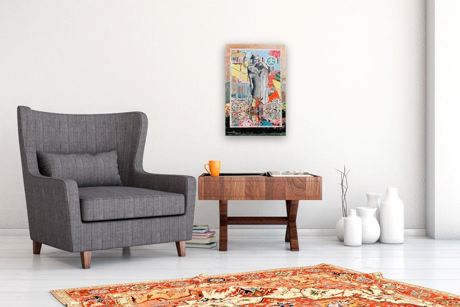 Paper Lantern by Hope Rambo |  In Room View of Artwork 