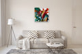Original art for sale at UGallery.com | Breathing Space by Krispen Spencer | $1,675 | acrylic painting | 30' h x 30' w | thumbnail 5