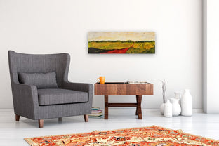 Wine Country Encaustic by Mandy Main |  In Room View of Artwork 