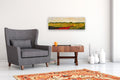 Original art for sale at UGallery.com | Wine Country Encaustic by Mandy Main | $875 | encaustic artwork | 12' h x 36' w | thumbnail 5