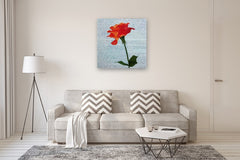 Original art for sale at UGallery.com | Delicate Fire by Maria Karla Watson | $2,500 | acrylic painting | 36' h x 36' w | thumbnail 5