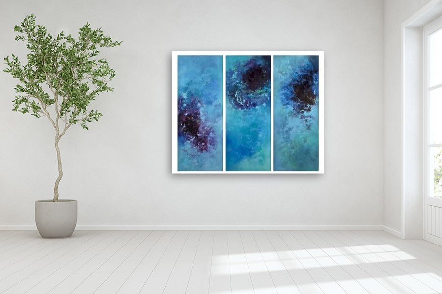 The Dynamisms of Hope - Commission by Wes Sumrall |  In Room View of Artwork 