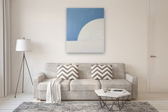 Original art for sale at UGallery.com | Fragments Monument III Half Remembered by Jian Ma (Jane M.) | $3,100 | oil painting | 47' h x 39' w | thumbnail 5
