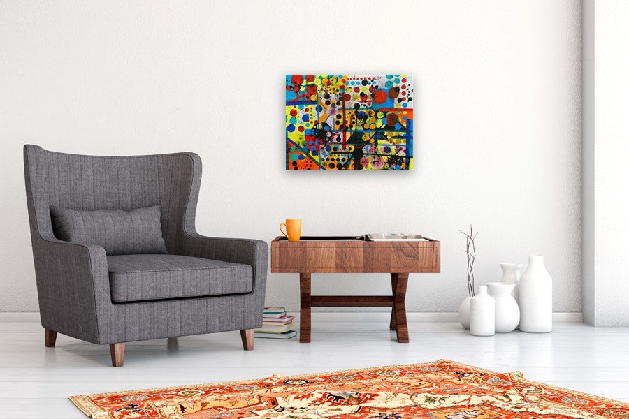 Many Worlds Theory 3 by Ava Doran |  In Room View of Artwork 