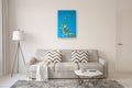 Original art for sale at UGallery.com | Free Spirit by Natasha Tayles | $900 | acrylic painting | 36' h x 24' w | thumbnail 5