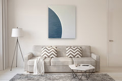 Original art for sale at UGallery.com | Fragments Monument VII Before the Circle by Jian Ma (Jane M.) | $3,100 | oil painting | 47' h x 39' w | thumbnail 5