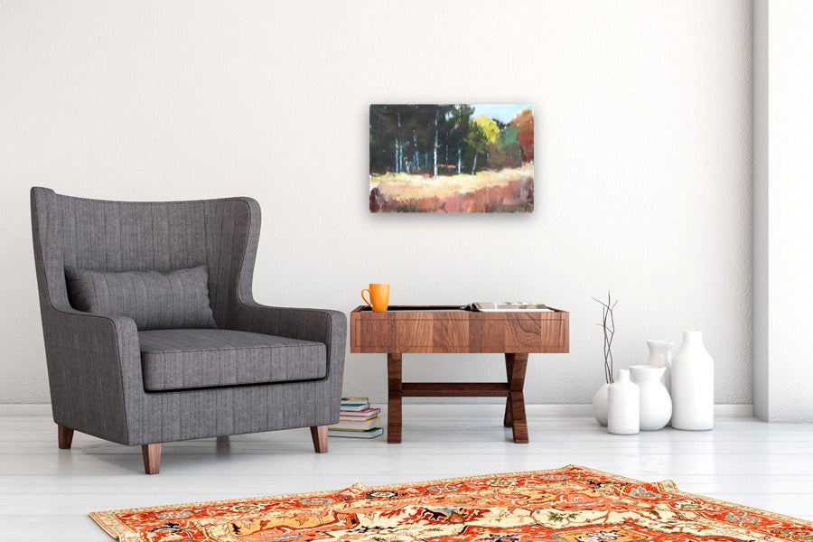 Forest Edge by Janet Dyer |  In Room View of Artwork 