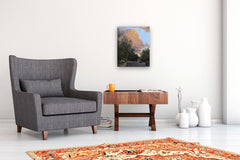 Original art for sale at UGallery.com | Ascension Evening by Hugh Masterson | $1,350 | oil painting | 20' h x 16' w | thumbnail 5