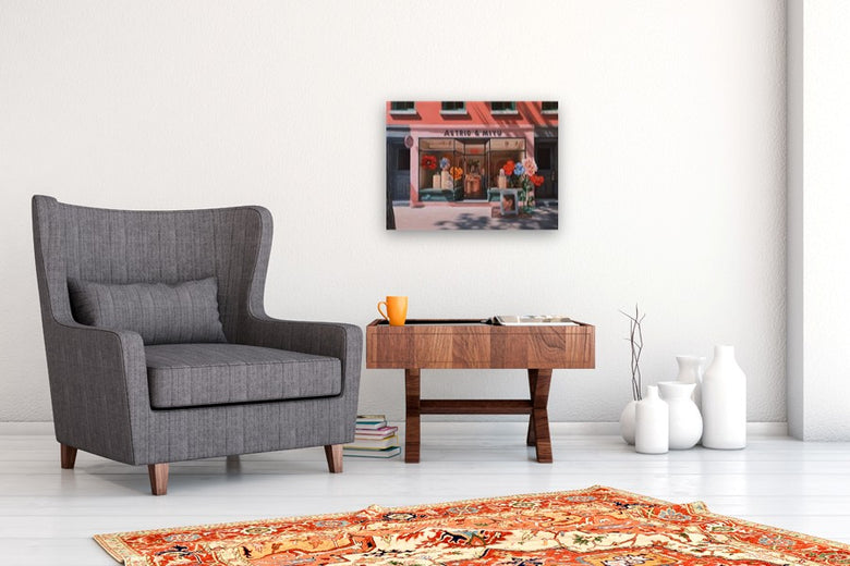 Poppies by Nick Savides |  In Room View of Artwork 