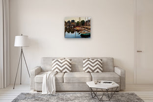 Honfleur Marina II by Jonelle Summerfield |  In Room View of Artwork 