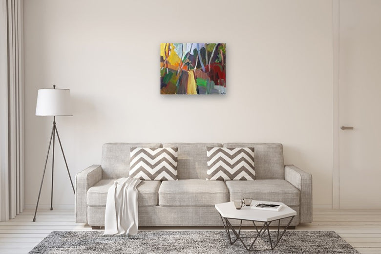Going Somewhere by Robert Hofherr |  In Room View of Artwork 