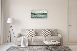Walking the Line by Drew Noel Marin |  In Room View of Artwork 