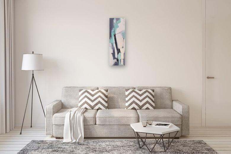 On the Right Track by Dorothy Gaziano |  In Room View of Artwork 