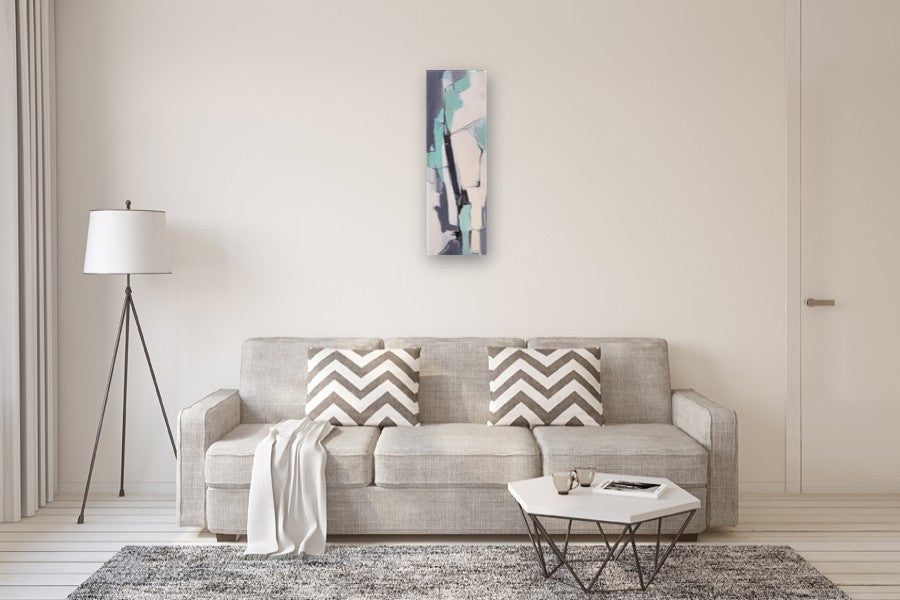 On the Right Track by Dorothy Gaziano |  In Room View of Artwork 