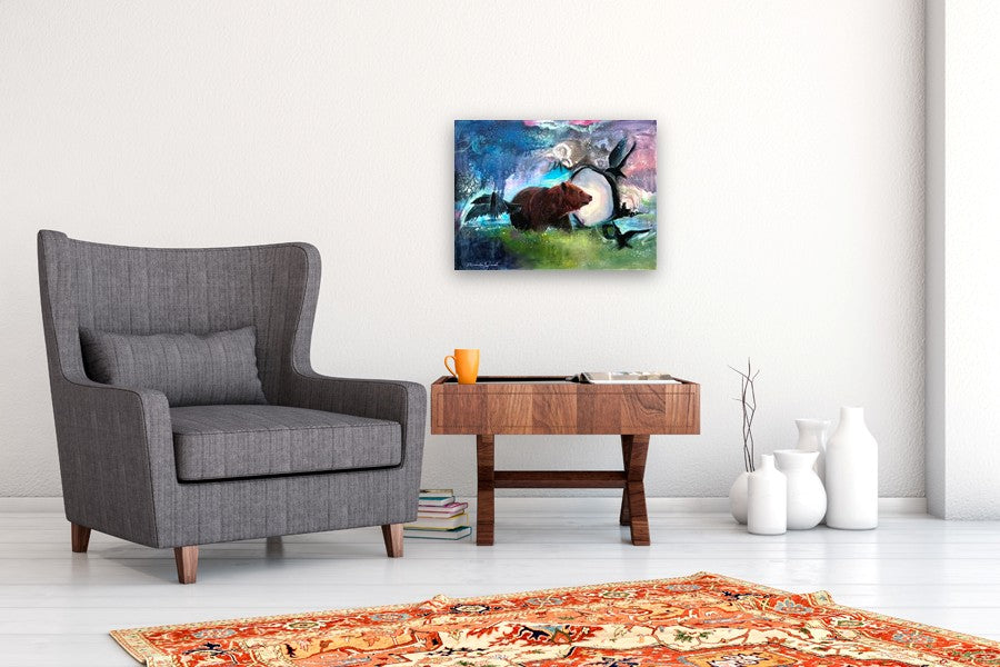 Portal to the Unknown by Miranda Gamel |  In Room View of Artwork 